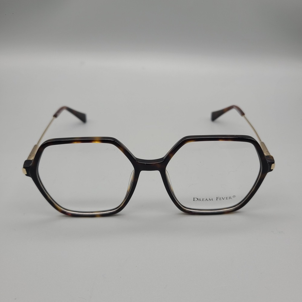 Dream Fever G8816 Brown Tortoise Designer Eyeglasses Frames 54-16-140